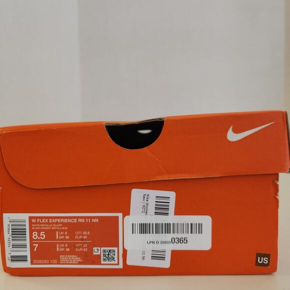 Nike Womens Flex Experience RN 11 NN Running Trainers US 8.5 Sneakers Shoes - Picture 10 of 10